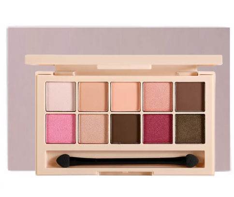 The Blushed Nudes 10 Shade Palette