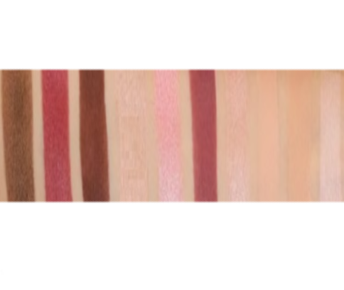 The Blushed Nudes 10 Shade Palette