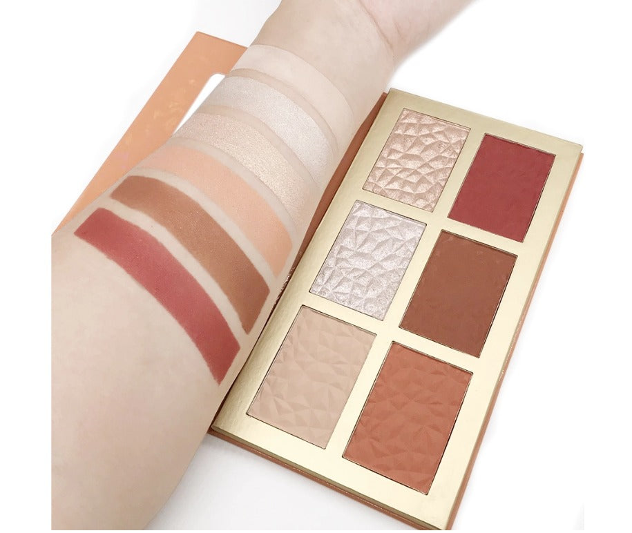 Luminous Highlighter and Blush Combo Palette